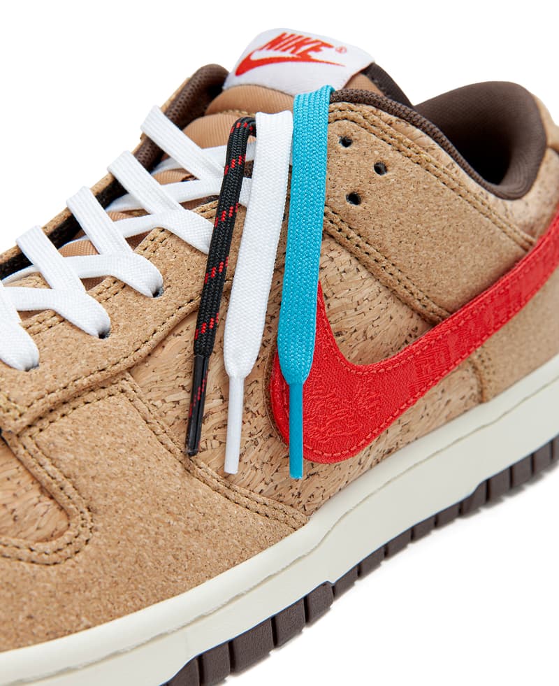 CLOT x Nike Cork Dunk 最新聯名鞋款正式登場