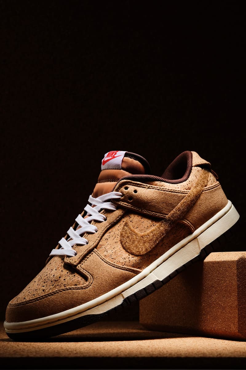 CLOT x Nike Cork Dunk 最新聯名鞋款正式登場