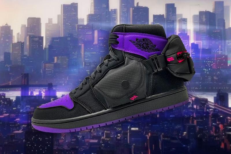 限量 100 双《蜘蛛侠：纵横宇宙》限定 Air Jordan 1 Utility Stash 鞋款发布