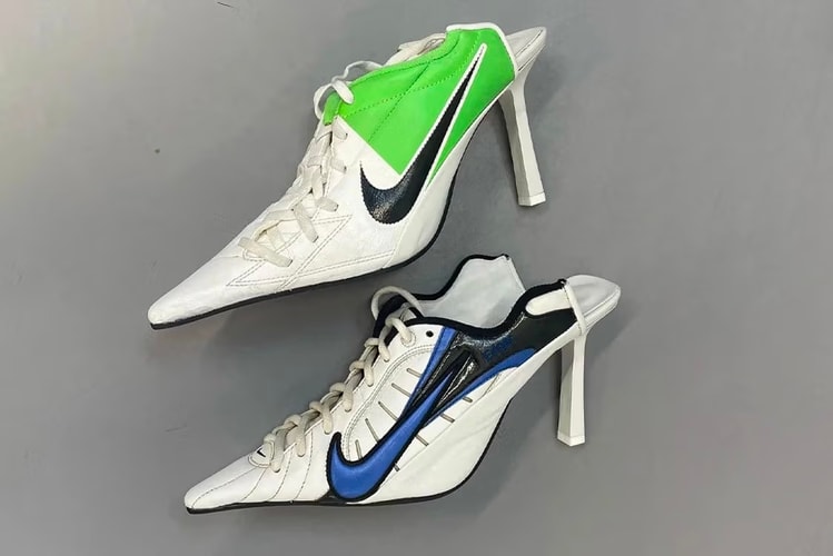 Ancuta Sarca 率先亮相一系列全新升級改造「高跟足球鞋」