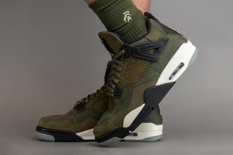 近賞 Air Jordan 4 Craft「Medium Olive」上腳圖輯