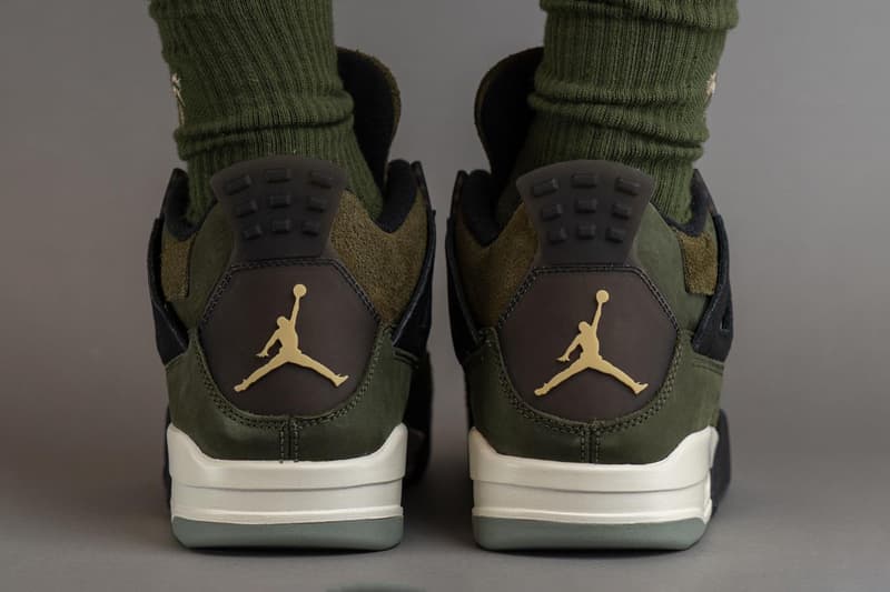 近賞 Air Jordan 4 Craft「Medium Olive」上腳圖輯