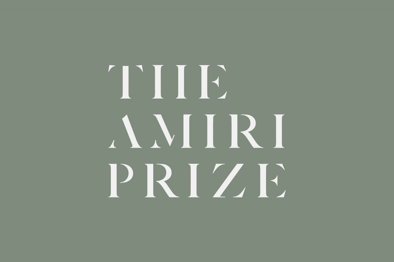 第二届 AMIRI Prize 正式开启