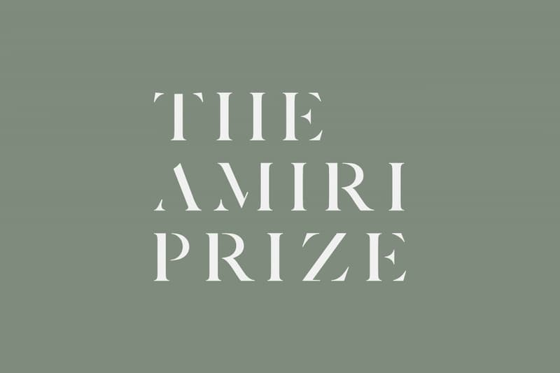 第二届 AMIRI Prize 正式开启