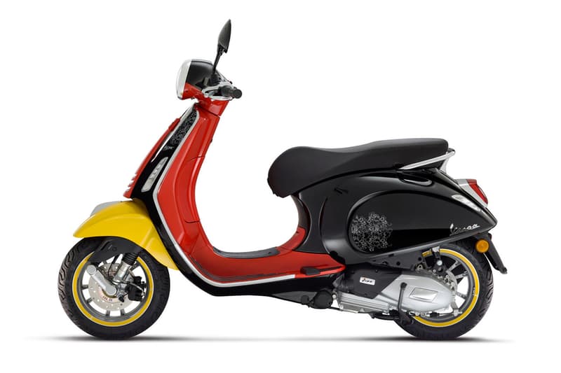 Disney 攜手 Vespa 推出全新 Mickey Mouse 主題聯名車型