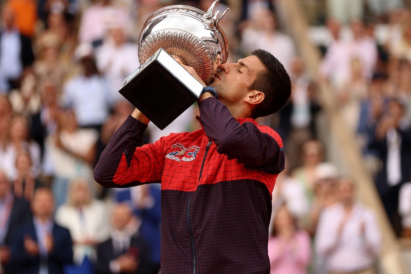 Novak Djokovic 正式贏得法網冠軍,23 座大滿貫冠軍超越 Rafael Nadal