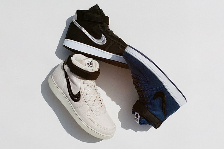 Stüssy x Nike Vandal High 最新聯名系列鞋款完整登場