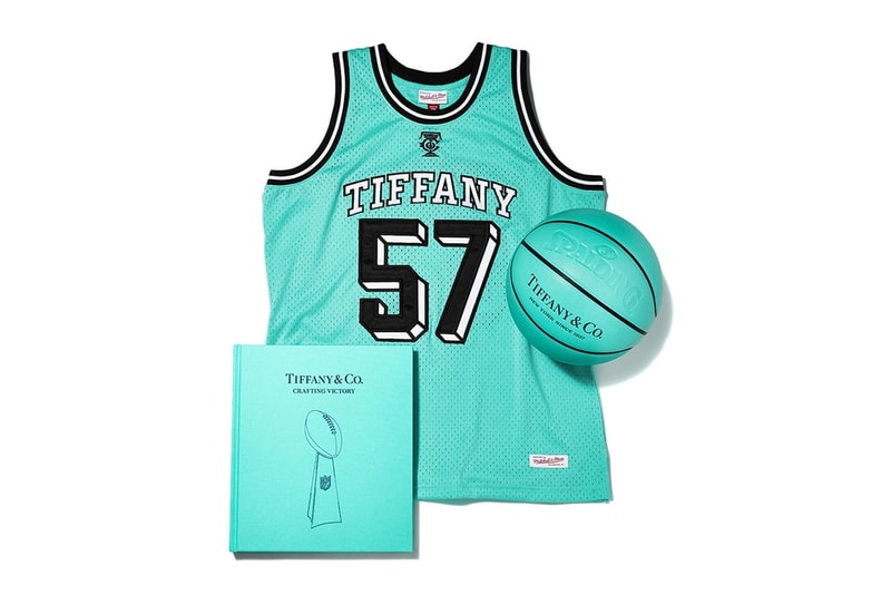 Tiffany & Co. x Mitchell & Ness x Spalding 联名系列球衣发布