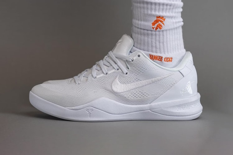 率先上脚 Nike Kobe 8 Protro 最新配色「Triple White」
