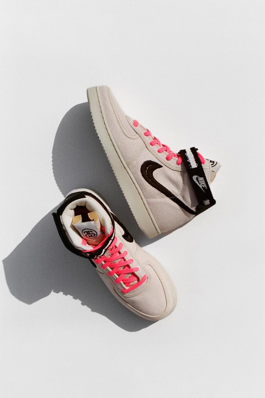 Stüssy x Nike Vandal High 最新聯名系列鞋款完整登場