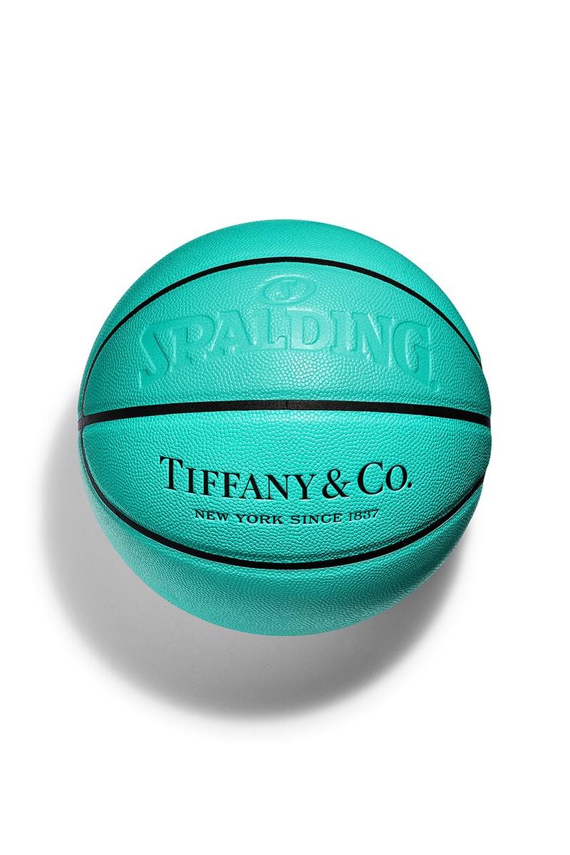 Tiffany & Co. x Mitchell & Ness x Spalding 聯名系列球衣發佈