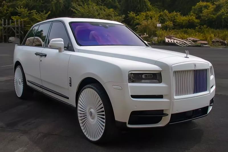 近賞 Lil Uzi Vert 豪華 Rolls-Royce 定製座駕「Cullinan Vert Edition」