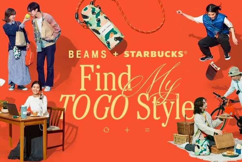 BEAMS x Starbucks 推出「 Find My TOGO Style」最新联名系列