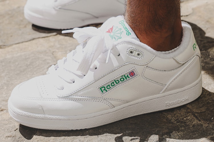 Reebok x BEAMS 全新联名 Club C Bulc 面包鞋即将发售