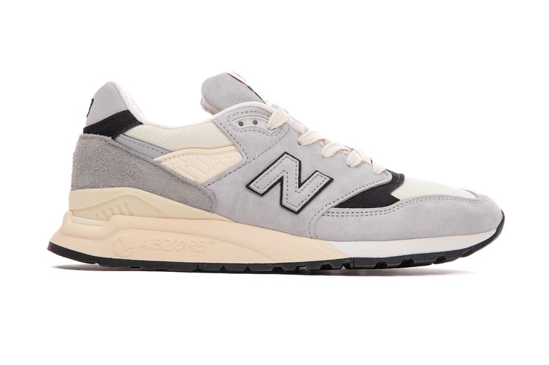 New Balance 998 MADE in USA 推出全新配色「Grey/Cream」