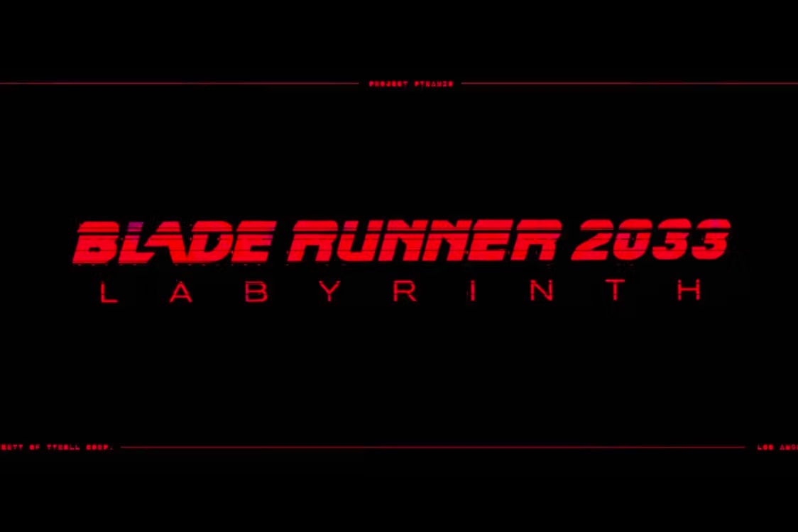 《銀翼殺手》確定推出同電影宇宙之改編游戏《Blade Runner 2033: Labyrinth》