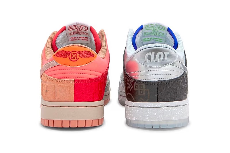 陈冠希公开 CLOT x Nike Dunk Low「What The」最新联名鞋款