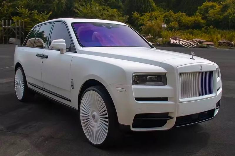 近赏 Lil Uzi Vert 豪华 Rolls-Royce 定制座驾「Cullinan Vert Edition」