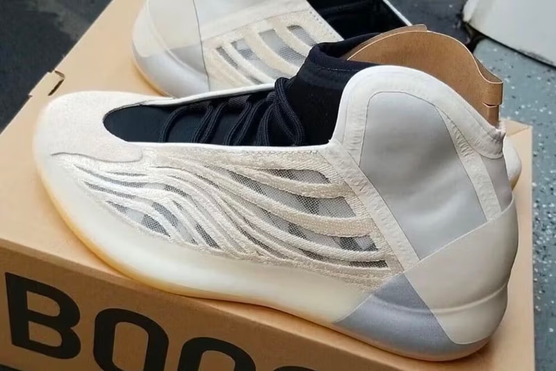adidas YEEZY QNTM 最新奶油色篮球鞋款率先曝光 adidas YEEZY QNTM 最新奶油色篮球鞋款率先曝光