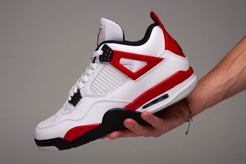 Air Jordan 4 最新配色「Red Cement」率先曝光 Air Jordan 4 最新配色「Red Cement」率先曝光