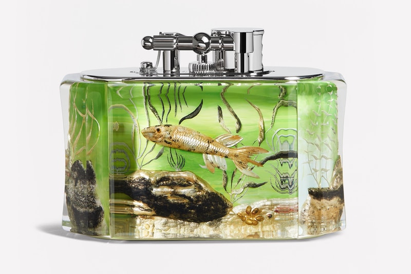 dunhill 推出全新 Aquarium 台式打火机 dunhill 推出全新 Aquarium 台式打火机