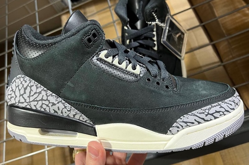 Air Jordan 3 最新配色「Off Noir」率先曝光