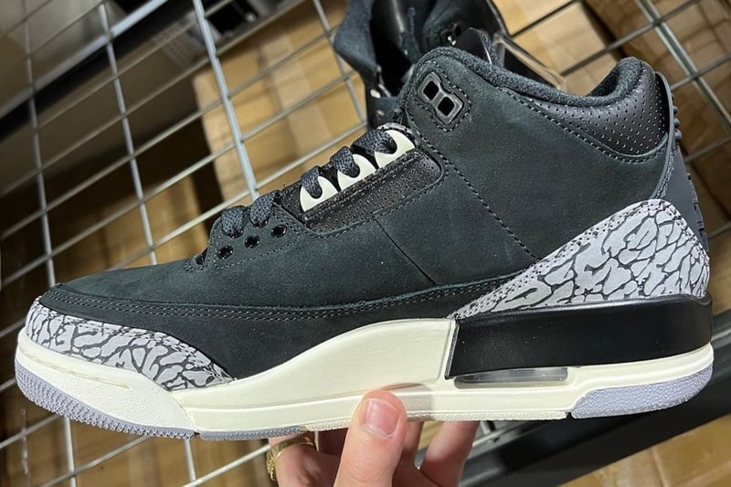 Air Jordan 3 最新配色「Off Noir」率先曝光