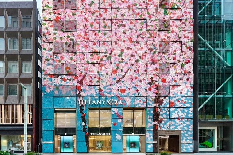 一覽英國藝術家 Damien Hirst 改造隈研吾設計 Tiffany & Co. 銀座旗艦店