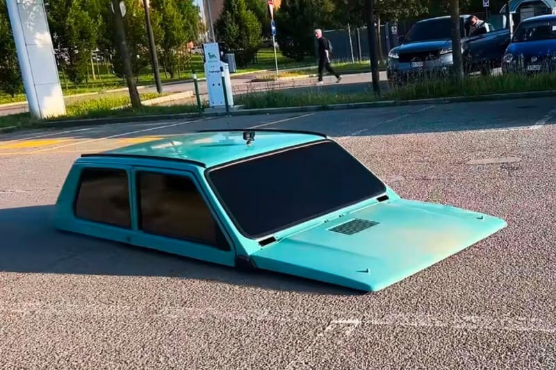 Fiat Panda 改裝為可實際上路全球「最低」汽車