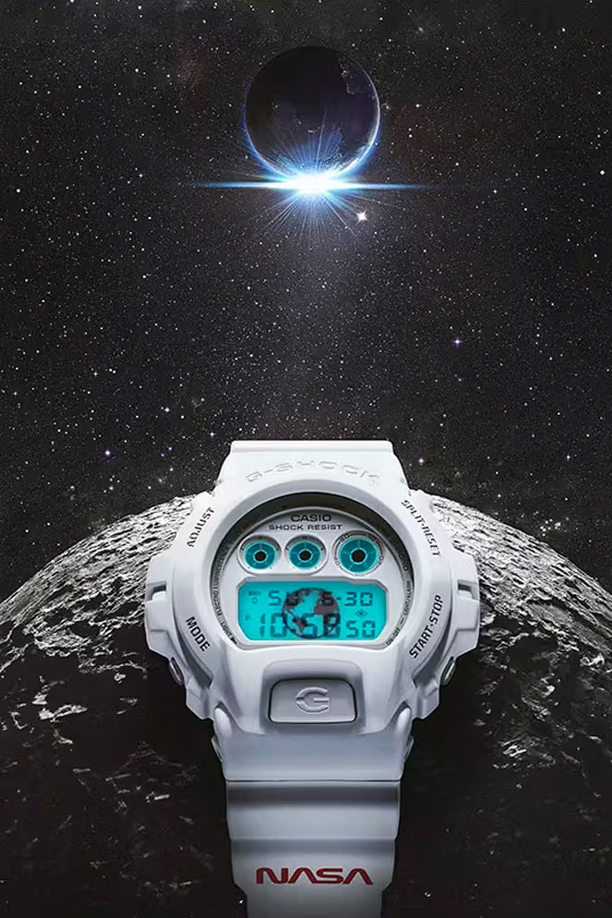 NASA x G-Shock DW-6900 全新联名表款正式发布