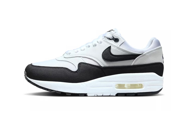 Nike Air Max 1 最新配色「Black/White」正式发布