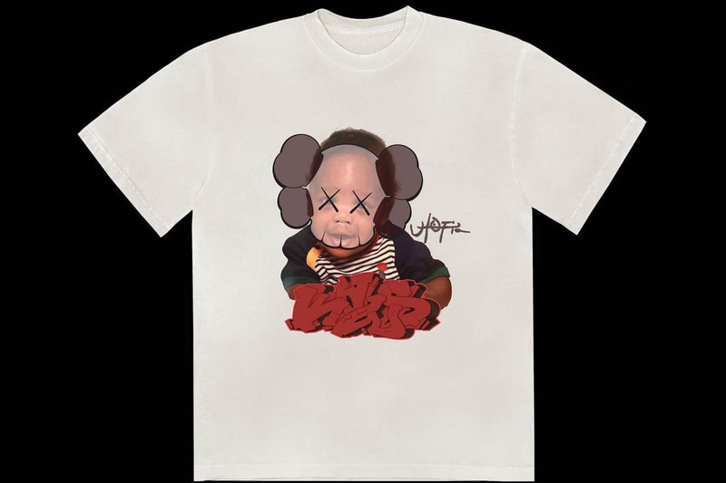 Travis Scott 携手 KAWS 推出新专辑《UTOPIA》周边 T-shirt Travis Scott 携手 KAWS 推出新专辑《UTOPIA》周边 T-shirt
