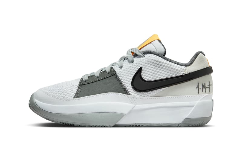 Nike Ja 1 最新配色「Light Smoke Grey」官方圖輯、發售情報正式公開