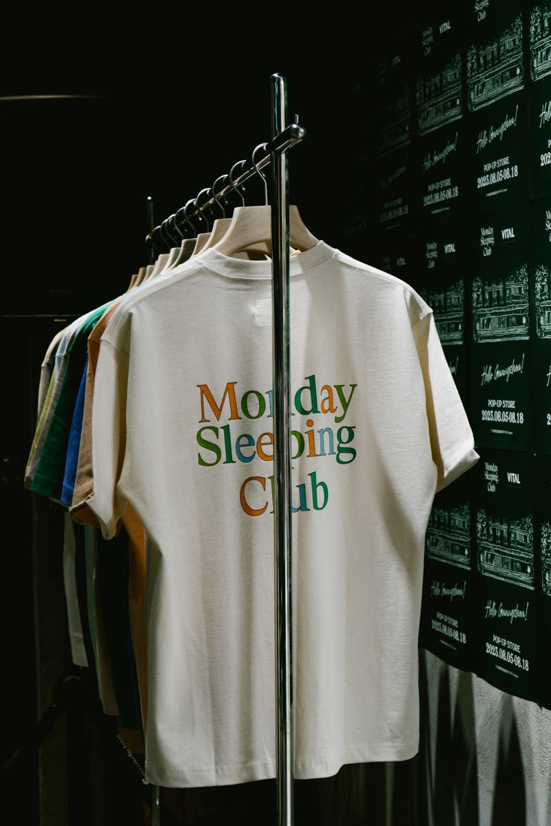 Monday Sleeping Club 携手 VITAL Company 开设广州快闪店