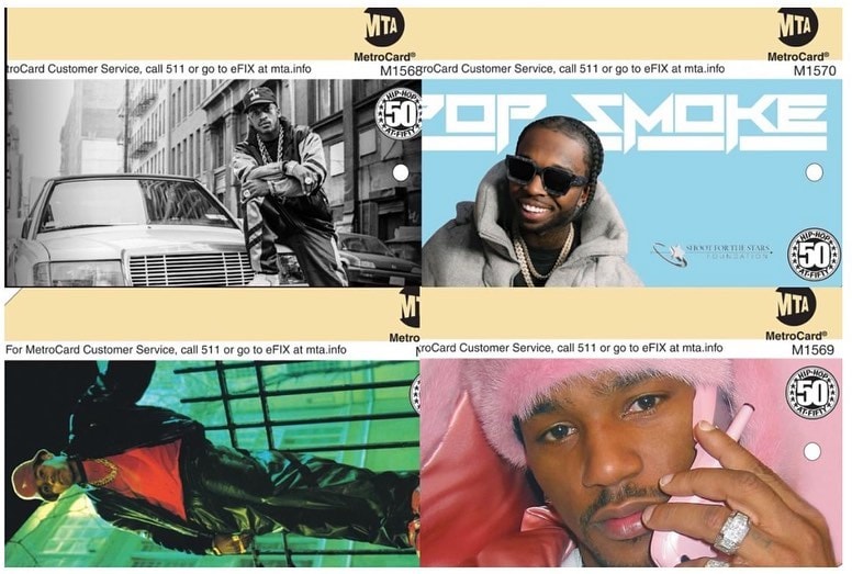 MTA 发布纪念嘻哈音乐诞辰 50 周年限量地铁卡