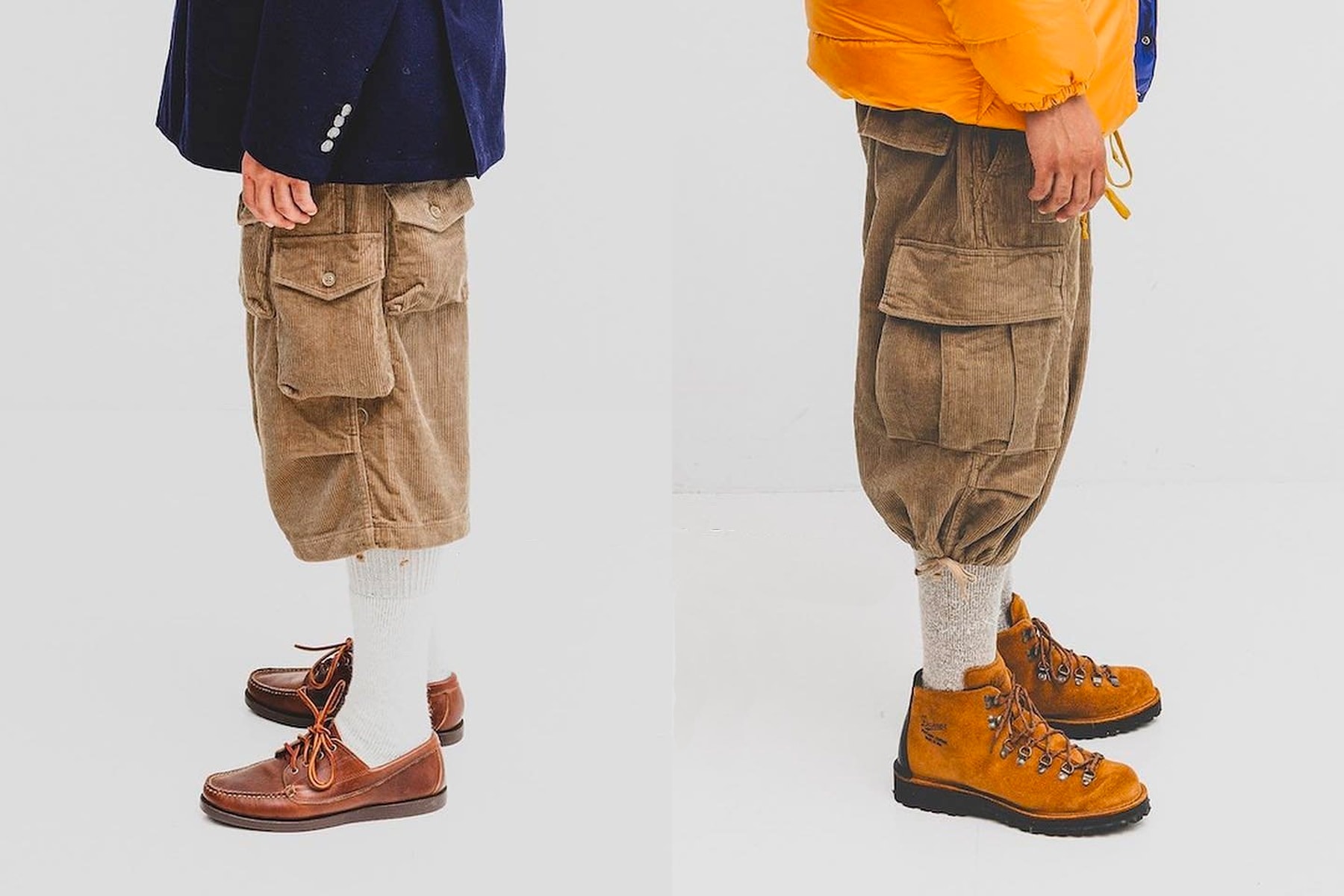Engineered Garments 攜手 BEAMS PLUS 打造全新褲款「BDU 3/4 Corduroy Shorts」