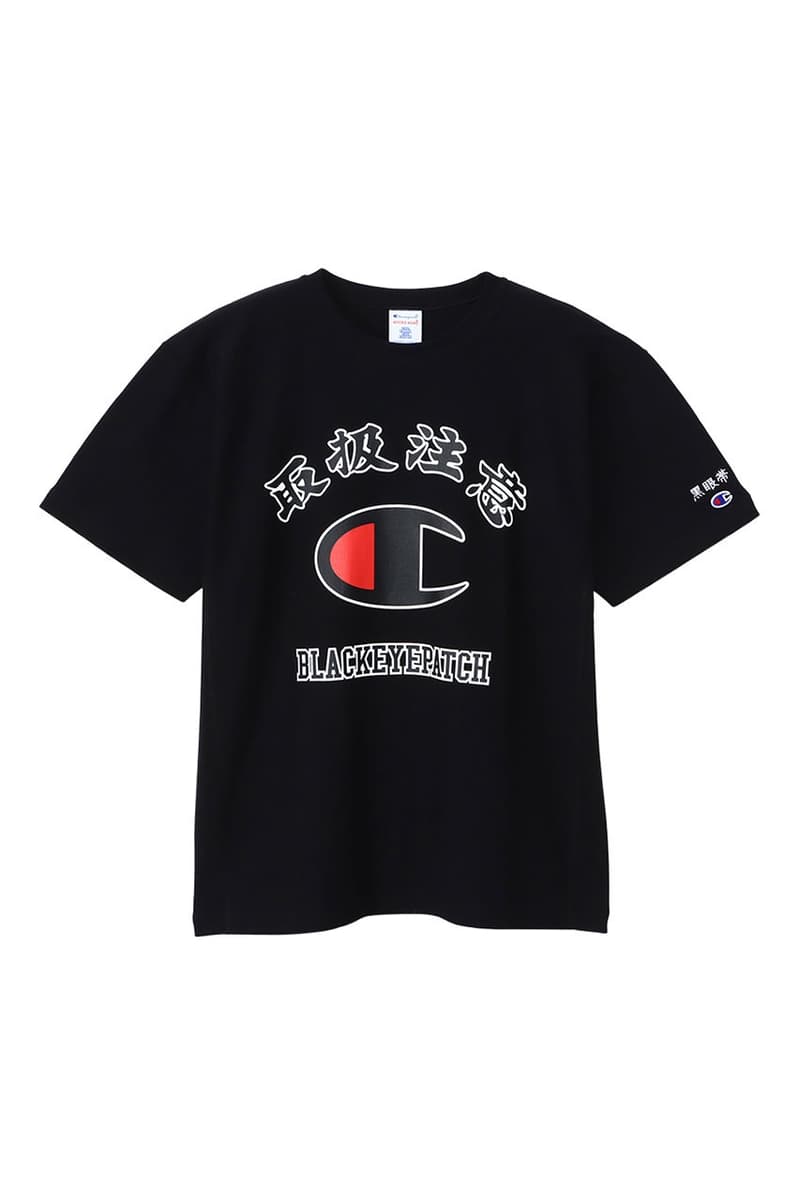 Champion 攜手 BlackEyePatch 推出全新聯名系列