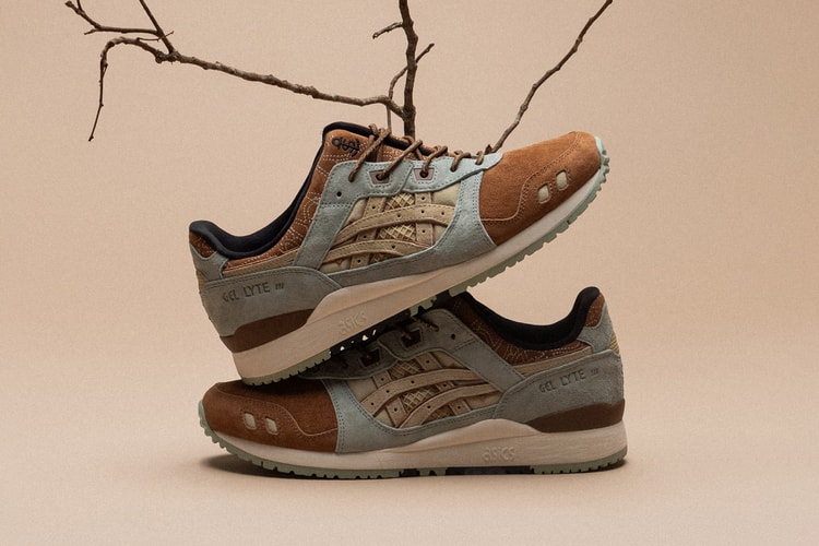 COSTS 携手 ASICS 打造全新 GEL LYTE III OG「CANE VINE」联名鞋款