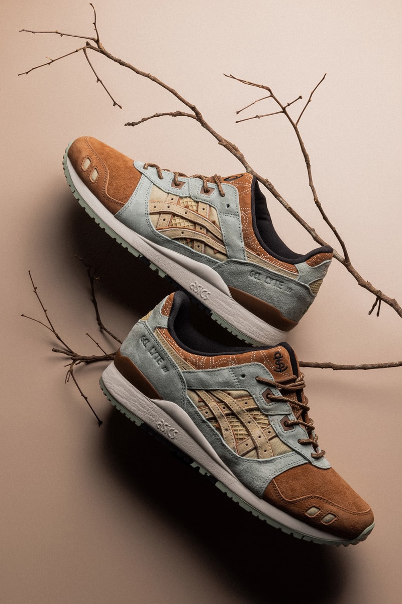 COSTS 携手 ASICS 打造全新 GEL LYTE III OG「CANE VINE」联名鞋款