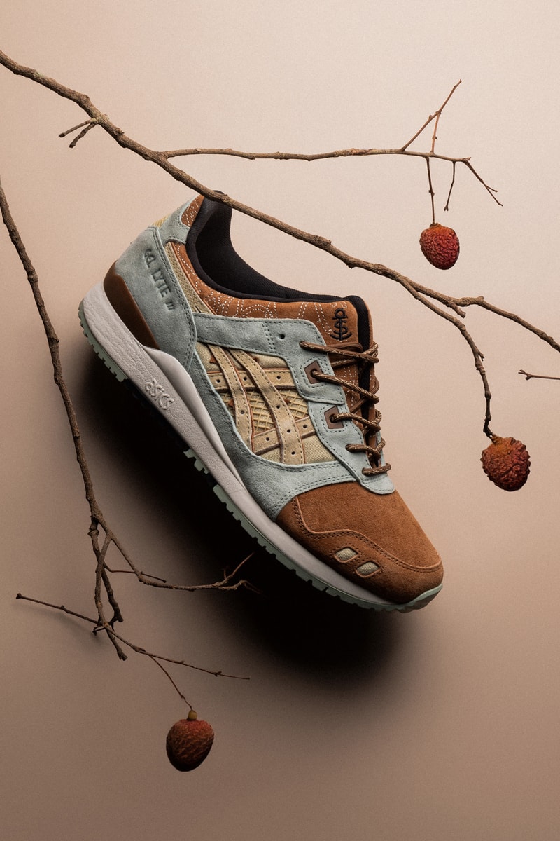 COSTS 携手 ASICS 打造全新 GEL LYTE III OG「CANE VINE」联名鞋款