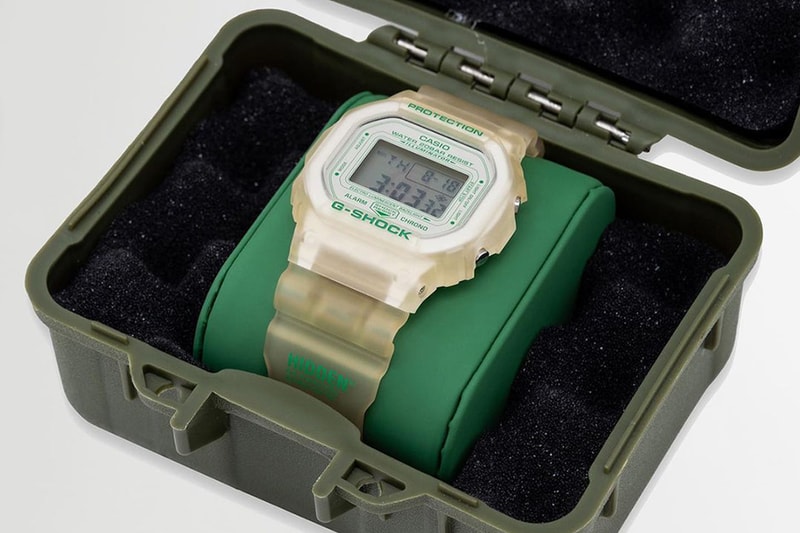 HIDDEN.NY x G-Shock DW-5600 联名表款正式发布