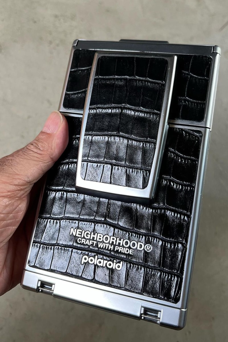NEIGHBORHOOD x Polaroid 联名相机发售资讯正式公开 NEIGHBORHOOD x Polaroid 联名相机发售资讯正式公开