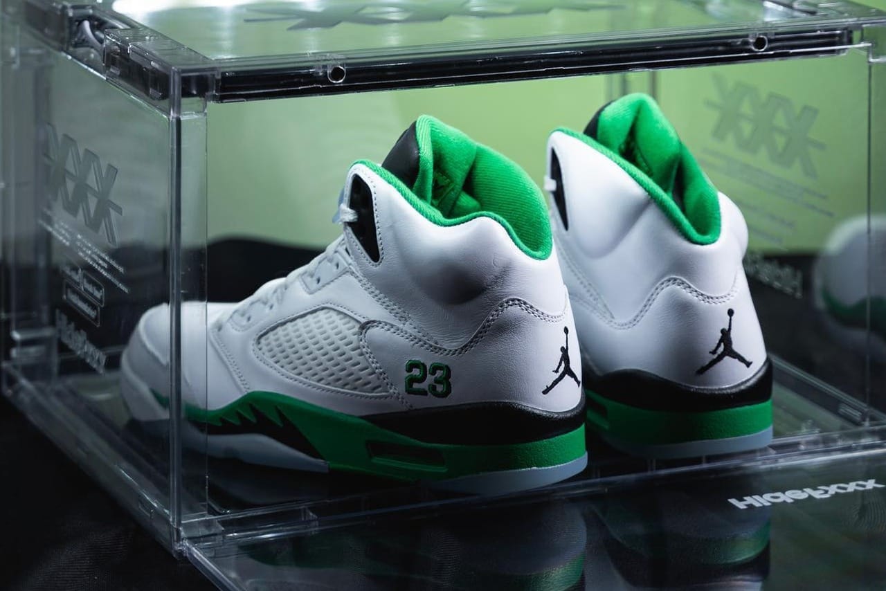 率先近赏 Air Jordan 5 最新配色「Lucky Green」