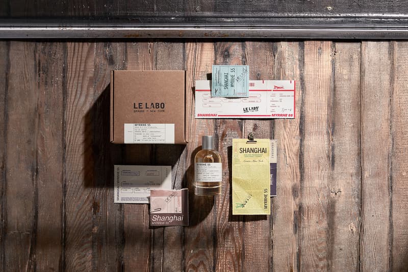 Le Labo 城市限定系列推出上海限定版本 Myrrhe 末药 55 