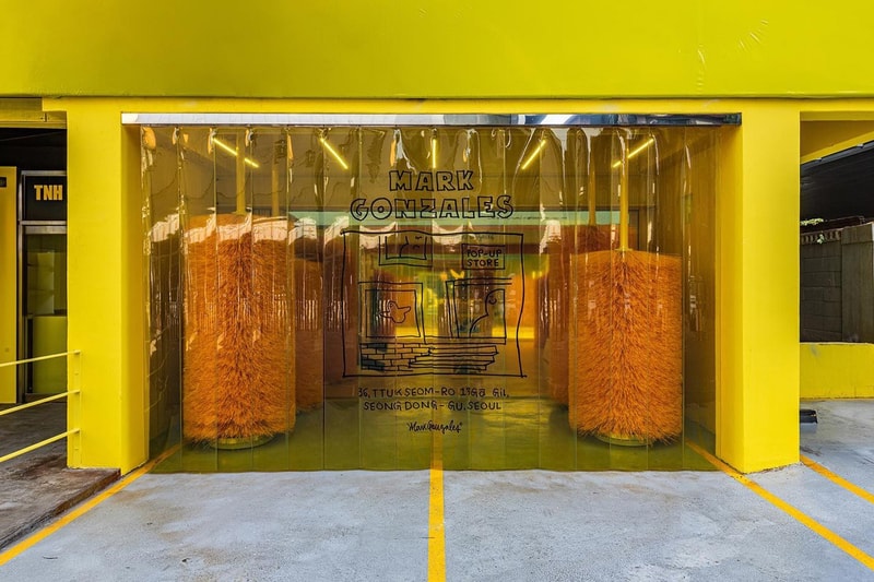 传奇滑手 Mark Gonzales 携手建筑事务所 NiiiZ Design LAB 打造洗车场主题快闪店 传奇滑手 Mark Gonzales 携手建筑事务所 NiiiZ Design LAB 打造洗车场主题快闪店