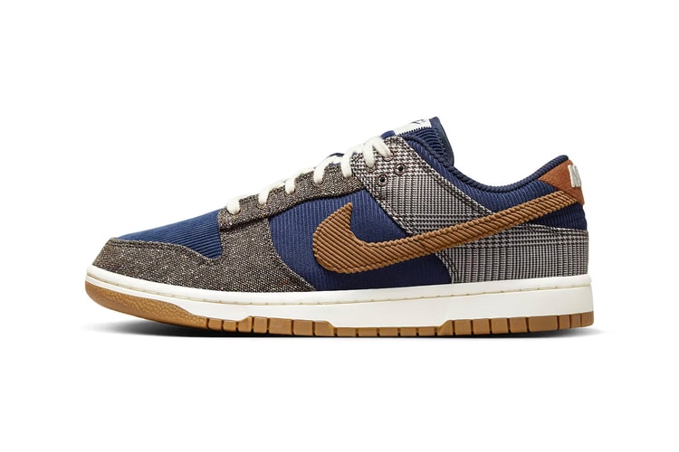 Nike Dunk Low 推出全新配色「Midnight Navy/Ale Brown」