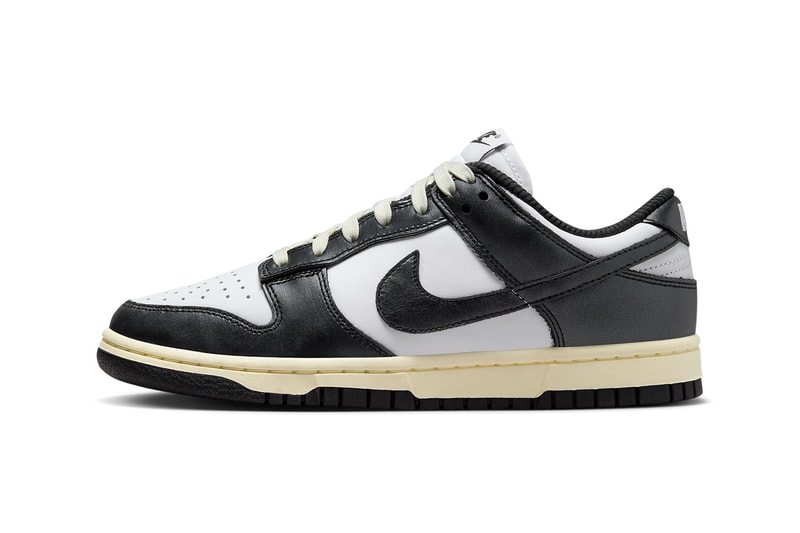 Nike Dunk Low 最新配色「Vintage Panda」率先曝光