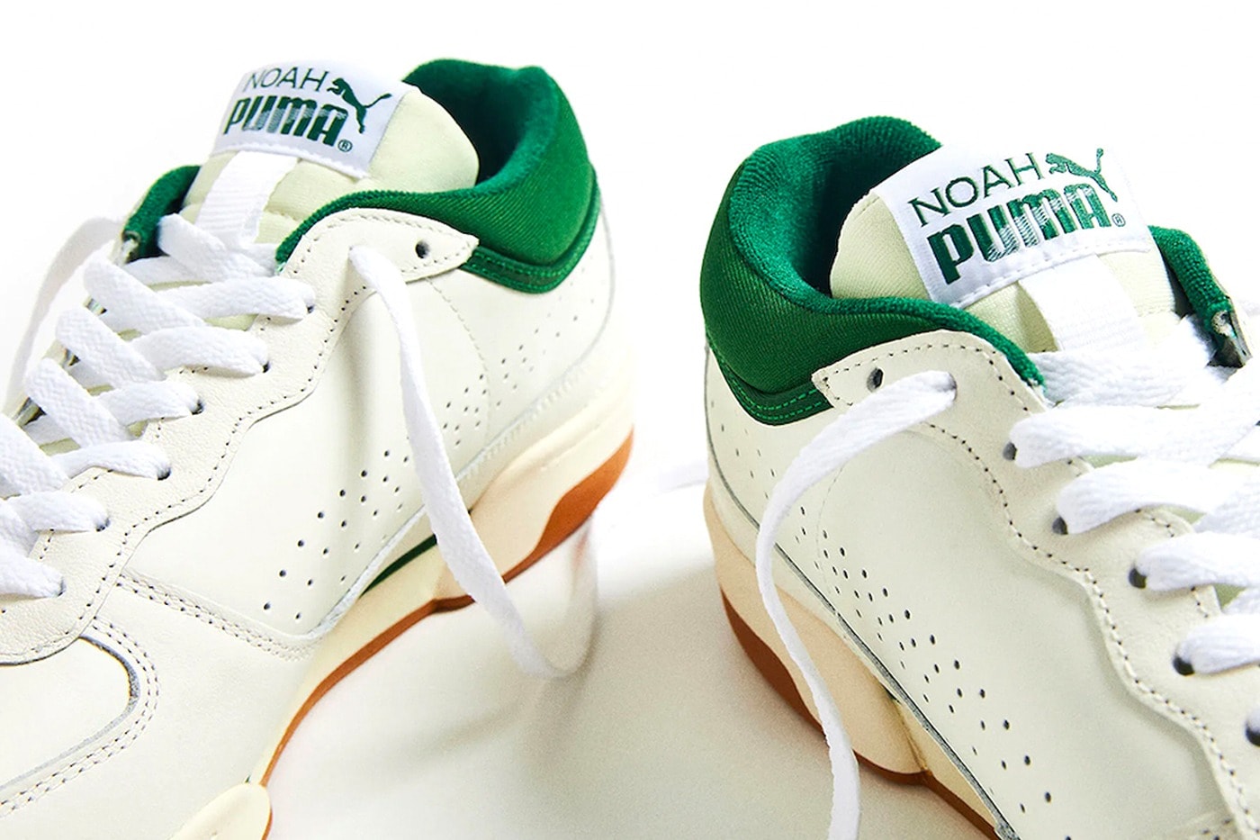 NOAH 攜手 PUMA 推出 Pro Star「White/Green」最新聯名鞋款