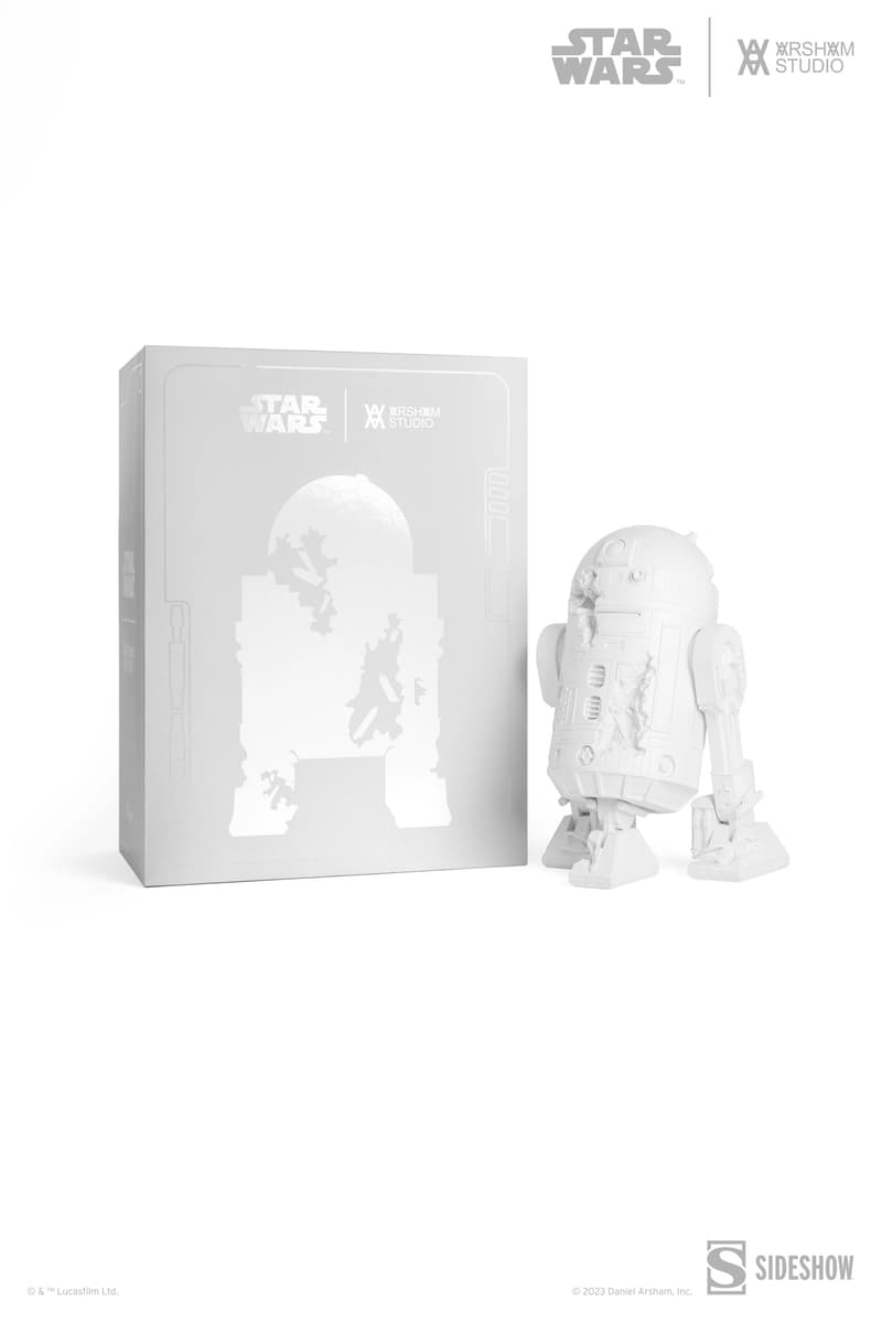 Daniel Arsham 攜手《Star Wars》釋出限量「R2-D2™: FUTURE ARTIFACT」