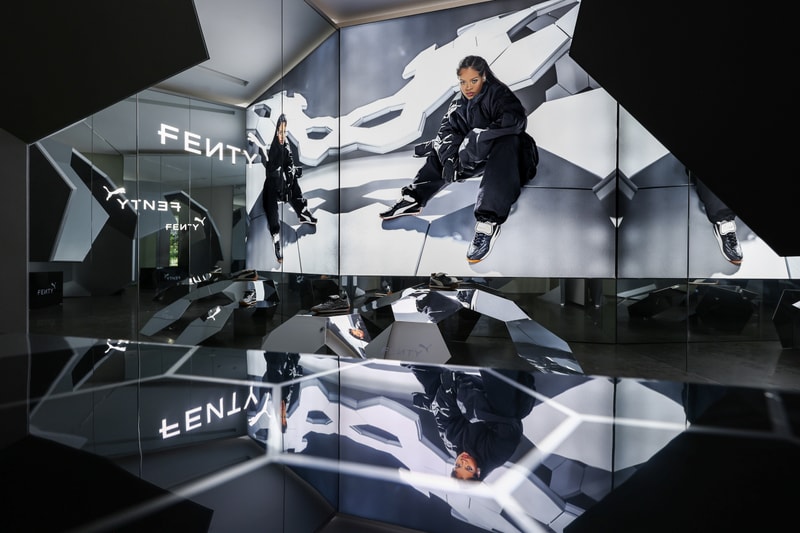 走进 FENTY x PUMA 联名系列上海限时空间